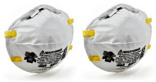 3M Particulate Respirator 8210, N95 Mask, NIOSH Approved (Pack of 2)