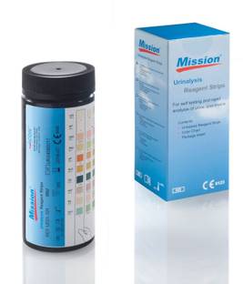 Mission Urine Strips 10U (10 parameters) 100 Strips Ph Test Strip