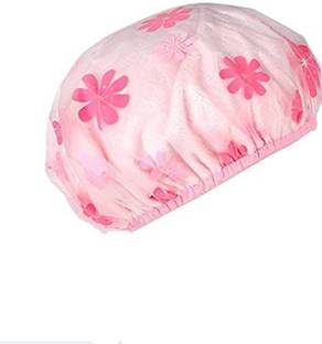 Krivish Reusable Waterproof Elastic Shower Cap