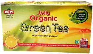 JOLLY Green Coffee Sachets - Coffee Powder For Weight Loss Lemon Green Tea Box