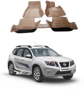 MATIES Plastic, Rubber 5D Mat For  Nissan Terrano