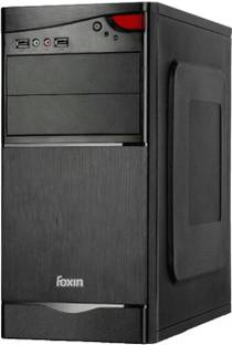 Foxin Assembled CPU With WIFI Dual Core Processor (4 GB RAM/.512 Graphics/500 GB Hard Disk/64 GB SSD Capacity/Windows 7 Ultimate/0.512 GB Graphics Memory) Mid Tower
