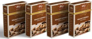 SHREE MURLI Walnut Kernels without shell Regular 1 kg (Pack of 250 grams x 4) Walnuts