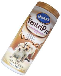Venky's Ventripro Protein Supplement Food for the sick puppies 200 gram Pet Health Supplements