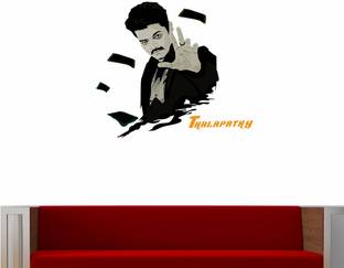 Littlebuds Thalapathy Vijay Medium Vinyl Wallsticker