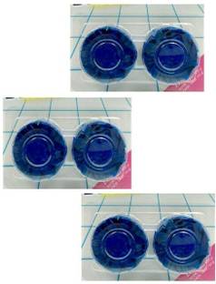 dannu Toilet Flush Cleaner Balls Blue Color Bathroom Tools Bathroom Blocks Toilet Regular Block Toilet Cleaner