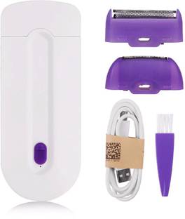 DJ FINDER Laser Epilator Women Rechargeable Hair Remover Smooth Touch Removal Instant & pain Free Sensor Light Safely Shaver Trimmer 100 min  Runtime 4 Length Settings