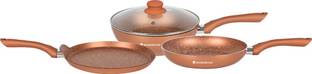 WONDERCHEF Romano Set Induction Bottom Non-Stick Coated Cookware Set