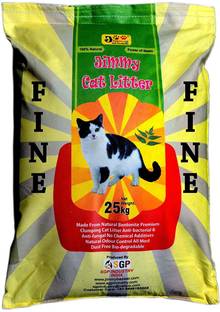 Jimmy Cat Litter 25 Kg FINE Granules Pet Litter Tray Refill