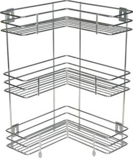 AMAZE Enterprise Containers Kitchen Rack Steel 3 - L-Shape kitchen And Bathroom