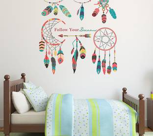 Wallzone 95 cm Follow Your Dreams Removable Sticker