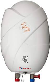 BAJAJ Flora 3-Litre Instant Water Heater (White) 3 L Storage Water Geyser