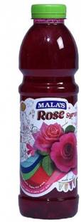 mala's Rose Syrup Shipping Included pack of 2 Rose