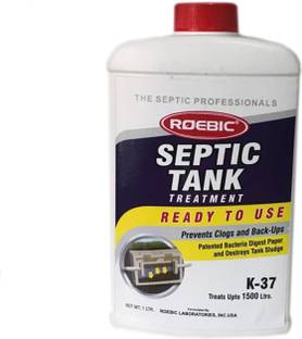 Roebic SEPTIC TANK TREATMENT LIQUID-Prevents Clogs & Backups Liquid Drain Opener