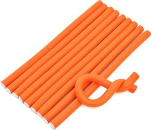 Shopfleet Soft Twist Hair Curlers and Rollers Rods In Foam - Pack of 10 Hair Curler