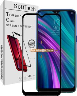 SoftTech Edge To Edge Tempered Glass for Oppo F9, OPPO F9 Pro, Realme 2 Pro, Realme U1, Realme 3 Pro