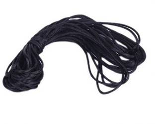 CarbonShot Cotton Dhaga, Black Cotton Thread, Nazar Dhaga - (Black, 20 m) Thread