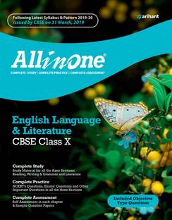 All in One English Language & Literature Cbse Class 10th  - All In One English Language & Literature CBSE class 10