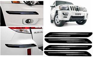 Auto Kite Plastic, Silver Plated Car Bumper Guard