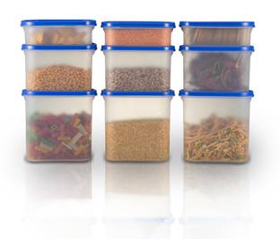 Flipkart SmartBuy Modular Containers - 525 ml, 1200ml, 1800ml - Plastic Grocery Container