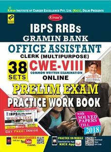 KiranÃ¢ÂÂs Ibps Rrbs Gramin Bank Office Assistant Clerk Cwe Viii Preliminary Exam Practice Work Book - English