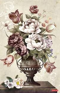 Flipkart SmartBuy Vinyl Decorative Multicolor Wallpaper