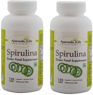 Ayurvedic Life Spirulina 120