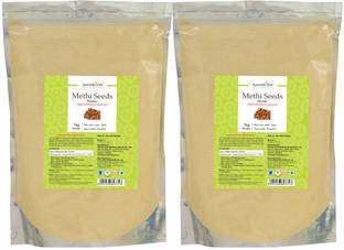 Ayurvedic Life Methi Seed Powder - 1 kg Value Pack of 2