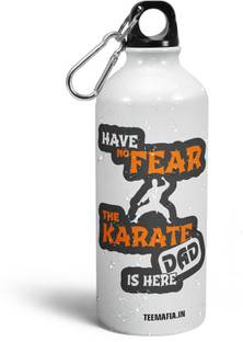 Tee Mafia Karate Dad 600 ml Water Bottle
