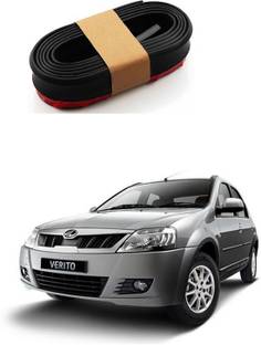 PRTEK Bumper Lip Side Skirt Rubber Edge Decorative Protector Trim Car Spoiler