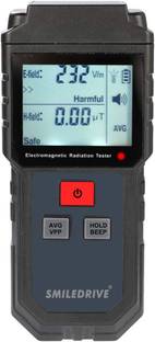 Smiledrive Electromagnetic Radiation Tester EMF Meter Portable Electric Magnetic Field Digital Multimeter