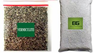 elamgreen Perlite 250grams Vermiculite 250grams potting mix