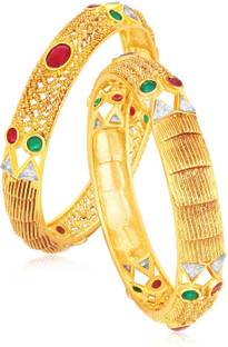 Sukkhi Alloy Gold-plated Bangle Set