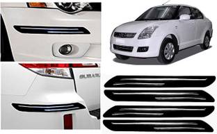 Auto Kite Plastic, Silver Plated Car Bumper Guard