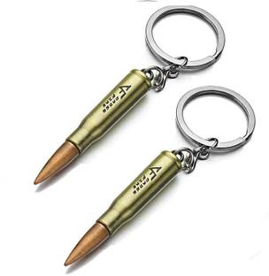 LAMRA ENEMY KILL Locking Key Chain (Gold)_8 Key Chain