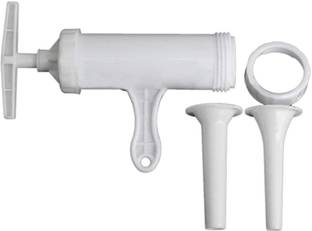 Maxxlite Sausage Casing Set White Manual Sausage Stuffer Sausage Filler Handmade Cooking Hand Press