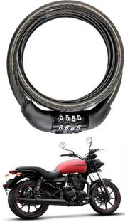 WHEETOYKART Plastic, Steel Combination Lock For Helmet