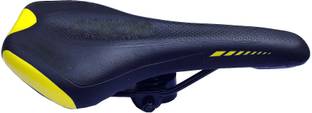 Schrodinger SCHRO70066 Road Mountain Cycle Saddle Seat Black Yellow Saddle
