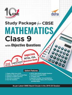 10 in One Study Package for CBSE Mathematics Class 9 with Objective Questions 2nd Edition