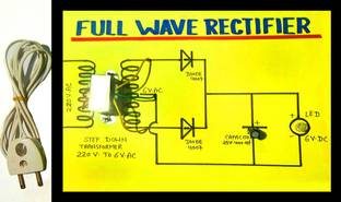 Scientrox Full Wave Rectifier Science Project 12th class CBSE Board Educational Electronic Hobby Kit