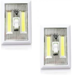 Modone Super Bright COB LED Cordless Switch Light, Tap Light, Battery Operated 2 hrs Lantern Emergency Light