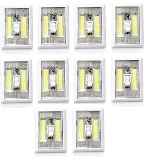 Modone Super Bright COB LED Cordless Switch Light, Tap Light, Battery Operated 2 hrs Lantern Emergency Light