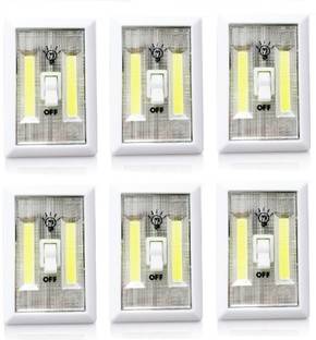 Modone Super Bright COB LED Cordless Switch Light, Tap Light, Battery Operated 2 hrs Lantern Emergency Light