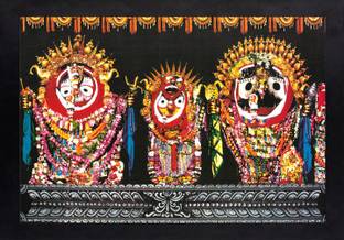 Craftsfest Shri Jagannath Digital Painting Ink 14 inch x 20 inch Painting
