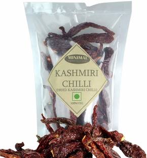 Minimal Fresh Dried Kashmiri Chilli