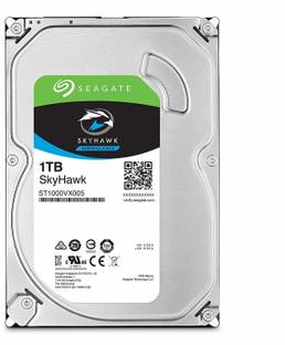 Seagate SKYHAWK 1 TB Surveillance Systems Multicolor SATA Internal Hard Disk Drive (HDD) (ST1000VX005)