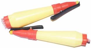 Idha Two Outliner Dry Rangoli Colour Pen Double Outlet for Single Out Line and Back 5 Outlets for 5 Lines Drawing. Rangoli Stencil