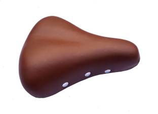 Schrodinger Mountain MTB Bicycle Cycle Saddle Seat Foam Brown 24cm X 22cm Saddle