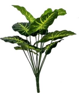 BK Mart Artificial Natural Looking Money Plant with 12 leaves Bonsai Artificial Plant