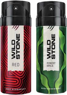 Wild Stone Red & Forest Spice Deodorant Spray  -  For Men